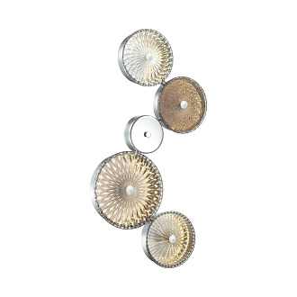 Светодиодный светильник 62 см, 26W, 4000K, Odeon Light CARAMELLA 5416/26WL, хром