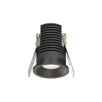 Встраиваемый светильник 3,9*3,9*5,1 см, LED, 7W, 4000К, Maytoni Technical MINI DL059-7W4K-B черный