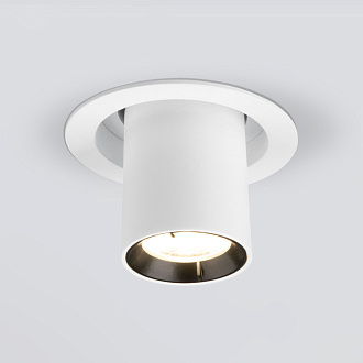 Встраиваемый точечный LED светильник 9917 LED 10W 4200K белый матовый Elektrostandard, вр 7,8 см