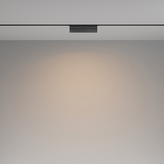 Светильник 22 см, 12W, 3000K-6000K Maytoni Technical BASIS Exility LED TR036-4-12W3K-DS-B черный, 120°, Dim Exility