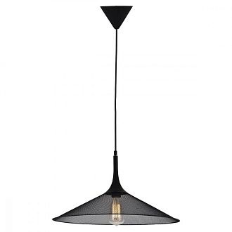 Подвесной светильник Lussole Loft GRLSP-9813, диаметр 50 см, черный