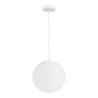 Светильник подвесной EVOLUCE белый D300mm E27 1*60W St Luce  SLE6020-503-01