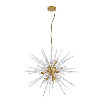 Подвесная люстра 55 см, Arte Lamp BELLA A1066SP-12PB, медь