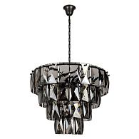 Подвесной светильник 66 см, Loft IT Contemporary 10561/660 Smoke, черный-дымчатый