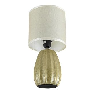 Настольная лампа 13*13*27 см, 1*E14*40W, Lumion Evana 8173/1T, золотой