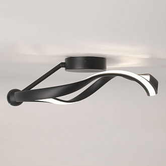 Потолочный светильник 45*15 см, 1*LED4000K Lussole Kent LSP-7288 черный