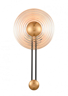 Бра 15*28*50 см, 1*LED черный Vele Luce Rome VL5754W01