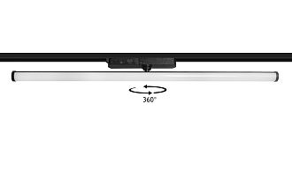 Светильник однофазный 20W, 4000K, 80*5 см, Crystal Lux CLT 0.31 119 800 BL 4000K Черный