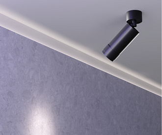 Светильник 6 см, 12W, 3000K, Maytoni Focus Zoom C055CL-L12W3K-Z-B, черный