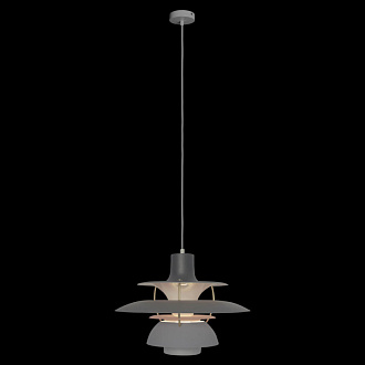 Светильник *40 см, 1*E27*40W, Loft It 10113 Grey Floret, Серый