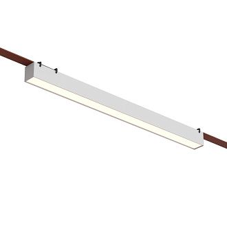 Светильник на шине 64,2*4*4,5- см, *LED*24W, 2700-6000K, Denkirs BELTY LINEAR DK5676-WH, черный пластик