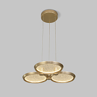 Подвесной светильник 46,5*43*150 см, LED*38W, 3000K, Eurosvet Crespella 90034/3, золото, a069293
