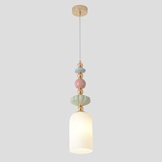 Светильник подвесной *10,8*46-195,5 см, 1*E14*40W, Crystal Lux Zephyr ZEPHYR SP1.1, Золото