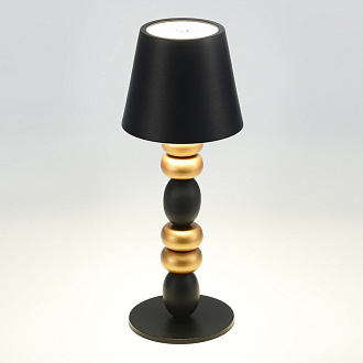 Прикроватная лампа 11*29,4 см, 1*LED*3W 3000-6000K ST LUCE Ease SL1011.414.01 черный, золотистый