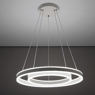 Светильник 60 см, 108W, 3000-5500K Citilux Дуэт CL719640 белый