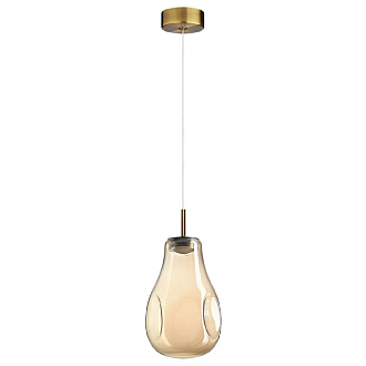 Подвесной светильник 13 см, 4W, 4000K, Odeon Light Pendant Nave 5098/4L, бронза