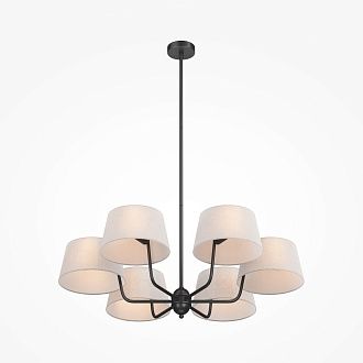 Подвесной светильник Maytoni MOD360PL-06B **45,5-105,5 см, 6*E14*40W, K, Maytoni Modesto MOD360PL-06B, Черный
