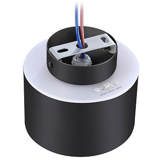 Светильник 10 см, 15W, 3000-6000K, Novotech Over Giro 358971, черный