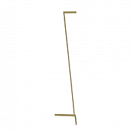 Торшер 37,3*53*180 см, LED *  20W, 3000К Mantra Vector  7335, золото матовое