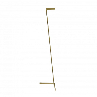 Торшер 37,3*53*180 см, LED *  20W, 3000К Mantra Vector  7335, золото матовое