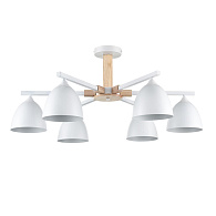 Люстра потолочная 79,5*35 см, 6*E27 Lumion COLANGE 8095/6C белый
