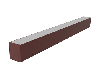 Светильник 48 см, 15W, 4000K, Kink Light 6421-1,06, терракотовый