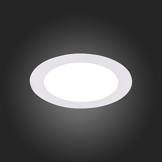 Встраиваемый светильник 12 см, 8W 3000K ST LUCE Встраиваемые светильники ST210.538.08 Белый, вр 9 см
