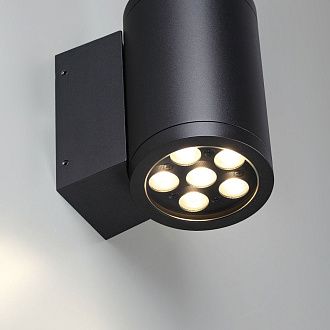 Настенный светильник 15 см, 12W, 3000K, Odeon Light 7142/12WL, черный