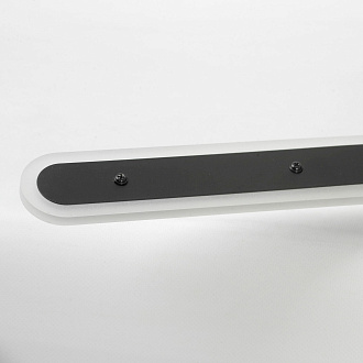 Бра настенное 13*123 см, 1*LED*24W 4000K Lussole Bridgeport LSP-0924 черный