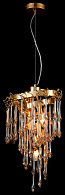 Светильник подвесной Wertmark Amalia WE187.05.303, 35*35 см, золото