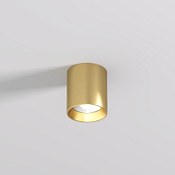 Накладной светильник 7*8 см, 10W, 3000К, Denkirs SHINE TUBE DK2610-SB латунный