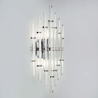 Бра 23*13*50 см, Е14 2x40W, Хром MODELUX ML.535.02 CR