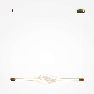 Подвесной светильник 96*13,5*316,5 см, LED, 3000К, Maytoni LOOP MOD290PL-L23BS3K латунный