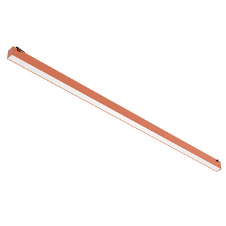 Подвесная Система 3,4*128*4,5 см, 1 LED*W, 3000 К, Divinare Decorato 2481/34 SP-40, терракотовый