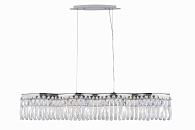 Люстра L1220 x W140 x H230 (700), мм, 8*40W (320W), CHROME+CLEAR (Хром + Прозрачный Хрусталь) NewRgy 5683R/8A CHROME+CLEAR