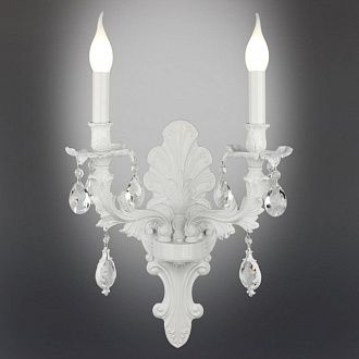 Бра 38*58 см, 2*E14, 40W, Omnilux Omnilux 747 OML-74701-02, золотой