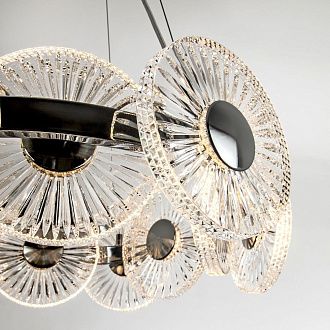 Подвесная люстра *63*150 см, LED 144W, 3000 / 6000K, Хром MODESTYLE MS.1831.12 CR