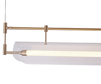 Светильник 120 см, 25W, 3000K, Kink Light 08021-120P,20, бронза