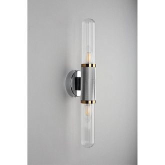 Бра 9*10*48 см, 2*E14, 7W, Aployt Brynia APL.307.41.02, бронзовый