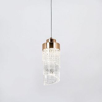 Подвесной светильник 10*10*200 см, LED 6W, 4000K, Золото MODESTYLE MS.89117.1
