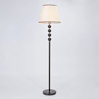Торшер классический с абажуром 40 см Eurosvet Rigel 01057/1 черный