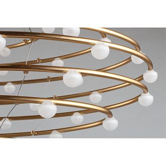 Подвесная люстра 100*40*70-360 см 60W, 3000K, Aployt Banzhamin APL.851.03.60, бронзовый