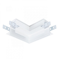 Коннектор угловой для встраиваемого шинопровода 10*10 см, Arte lamp Linea-accessories Белый A487733