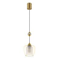 Подвесной светильник *14*37-164 см, 1*Е27*40W, 3000K, Citilux Nort CL475021, Бронза