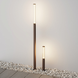 Садово-парковый светильник 7,5*78,5 см, LED, 12W, 3000К, Maytoni Lit O593FL-L12BR3K коричневый