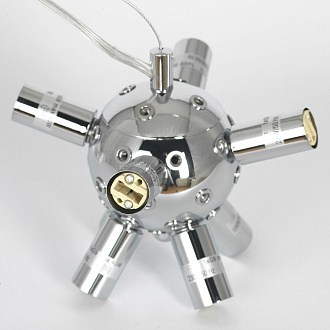 Люстра подвесная Lussole LSP-8775, 40*50 см, хром