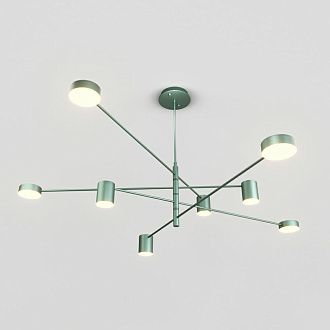 Люстра на штанге Inodesign Motvikt Green 41.1238