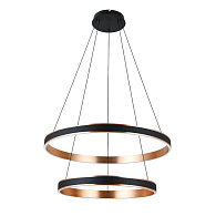 Люстра 70*5 см, 1 LED*95W, 4000 К, Divinare Avanti 1926/17 SP-2, Латунь