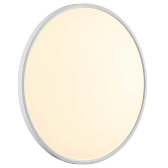 Cветильник 60*2,5 см, LED 48W, 3000/4000 К, IP40, белый, пластик Sonex Alfa White, 7659/48L