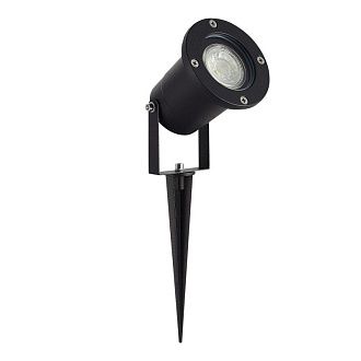 Грунтовый светильник *9,5*33,5 см, 1*GU10*50W, ST-Luce YARDO SL9014.425.01, черный